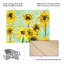 Dale Hefer  Suflowers By Jam Wood Slat Art-1356435920