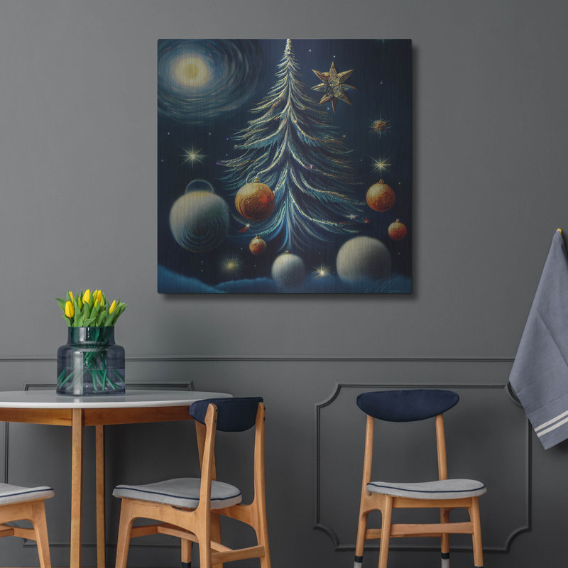 «Christmas Tree Collection 3» par Tanya Mavric, H 36 po x l 36 po