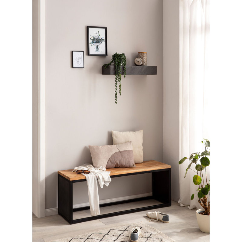 Nashiya Mango Solid Wood Floating Shelf, 10cm H x 60cm W x 20cm D