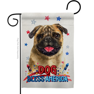 Double Sided 18.5'' H x 13'' W Polyester Animal Garden Flag