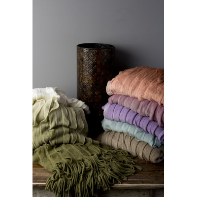 Hand Woven Throw Blanket