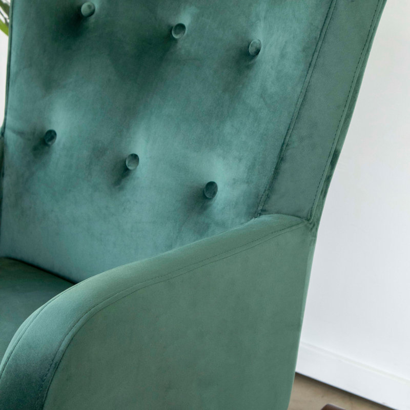 Chaise berçante Croce, Vert