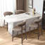 Upholstered Counter Stool with Solid Wood Frame-458618685