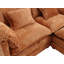 Canapé modulaire en tissu chenille avec poches latérales-96707529