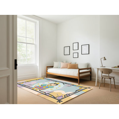 Tapis fantaisie East Urban Home