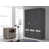 Metallic grey and frosted glass is out of stock selected