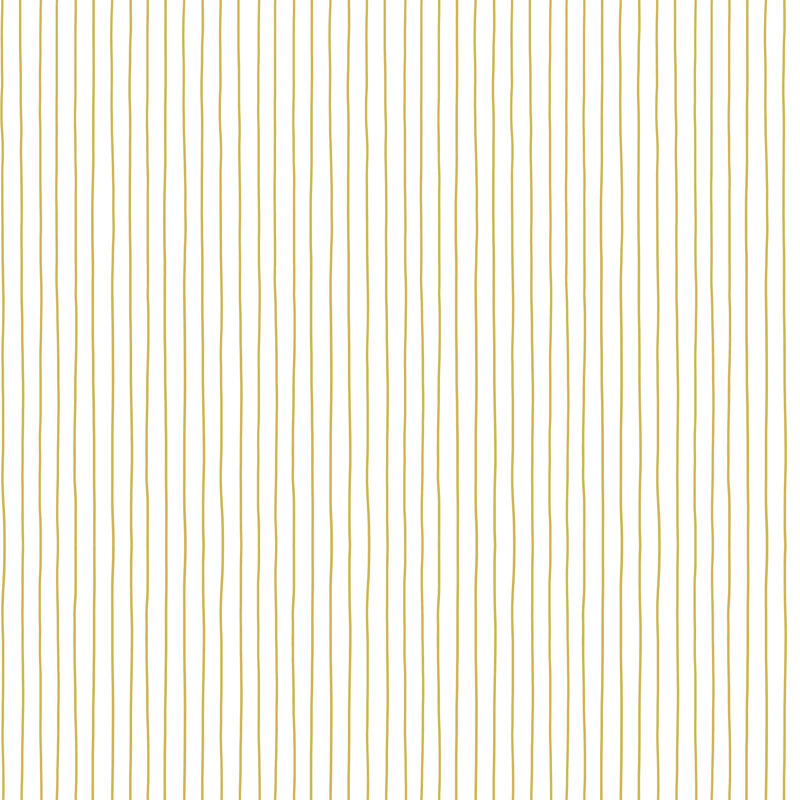 Luis Bustamante Striped Fabric, Ocre