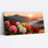 «Floral Mountains Sunset», ensemble de 1 reproduction d'art sur toile tendue