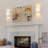 Virve Iron Plug-in Flush Mounted Sconce-1318057862