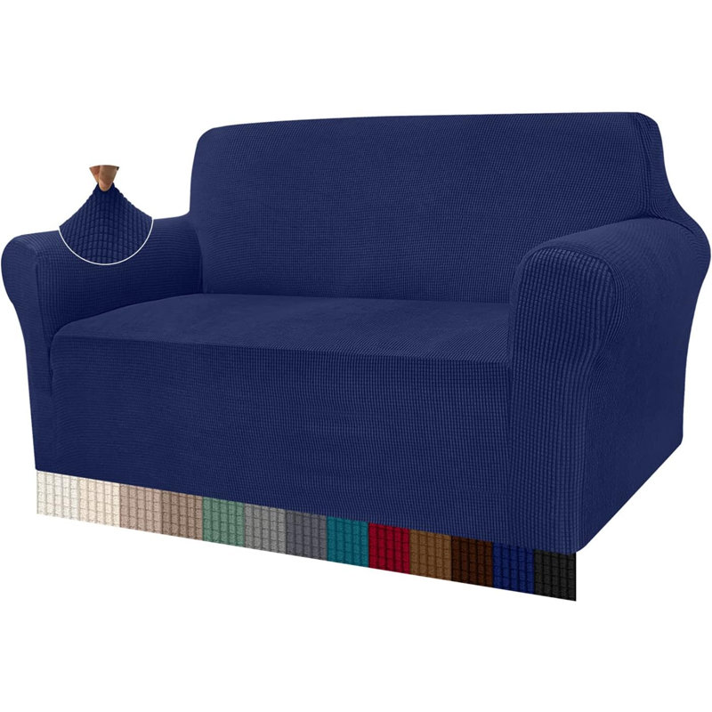 Outdoor Patio Sofa Cover, 107" H x 178" W x 104" D, Navy Blue