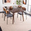Tapis ivoire / beige en coton tissé à plat à la main Alieu Ikat-750518208