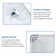 Myhomekeepers 14'' White Ceramic Rectangular Bathroom Sink