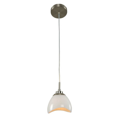 Vero 1 LT Satin Nickel Pendant Kalco