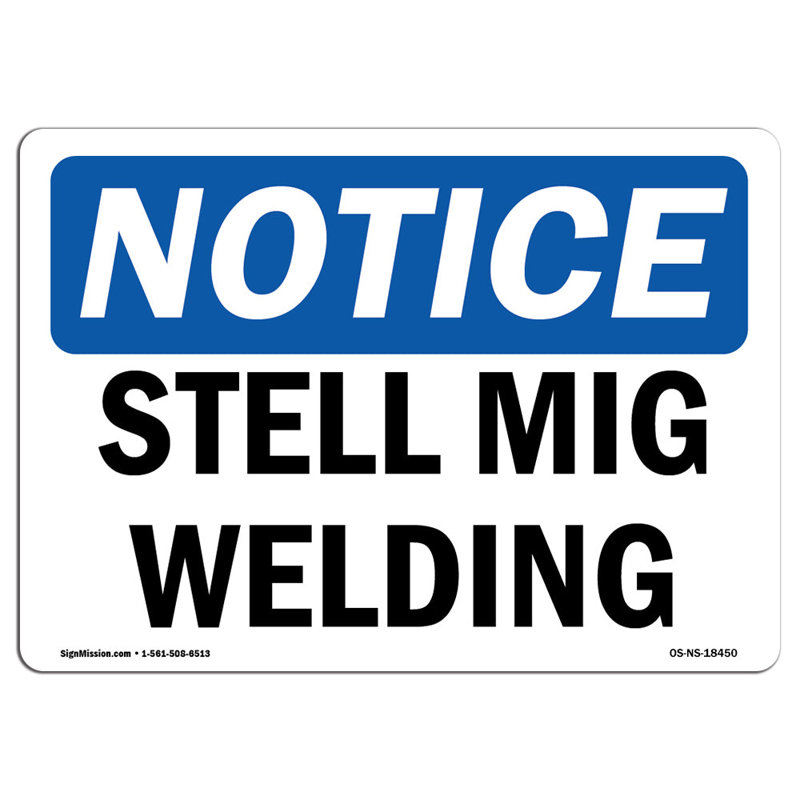 Steel Mig Welding Sign