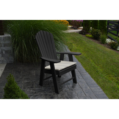 Stalham Upright Plastic Adirondack Chair by Highland Dunes