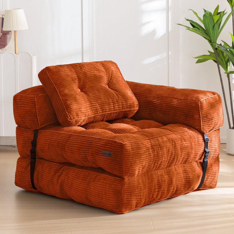 Canapé-lit pliant, fauteuil convertible avec coussin, MIKY-2608WQ7N-5