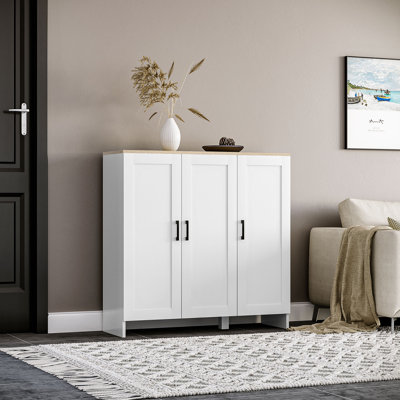 Buffet moderne Kristoferis avec tablettes ajustables