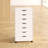 19.21'' Wide 7 -Drawer Mobile File Cabinet-784895265