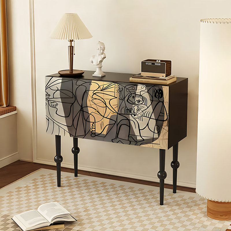 Armoire de décoration abstraite