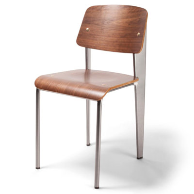 Prouve 18'' H Stacking Side Chair