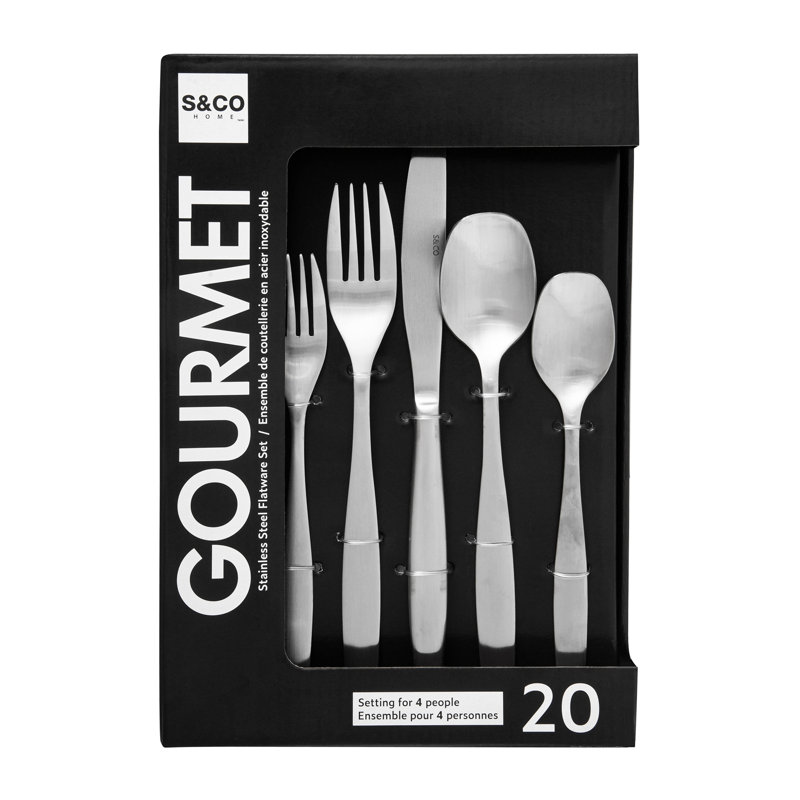 Ensemble de couverts Safdie & Co. Inc. Silverware