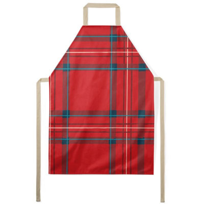 Tartan Bib Apron