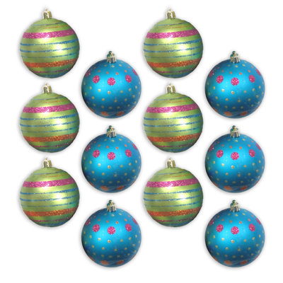 12 Piece Ball Ornament Set