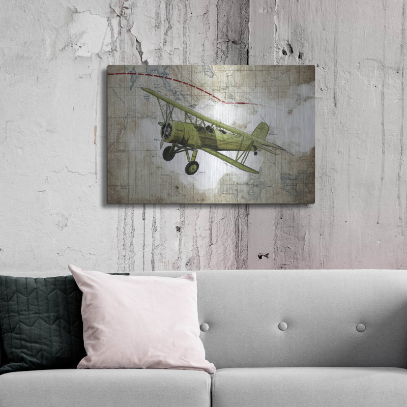 " Biplane 2 " by GraphINC, 24" H x 36" W