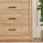 Arihana 53''H Vintage 6-Drawer Tall Dresser - Rustic Engineered Wood Chest with Fluted Detailing & Metal Handles, Space-Saving Vertical Design, Anti-Tip Kit Included, Multi-Functional Storage for Bedroom/Entryway