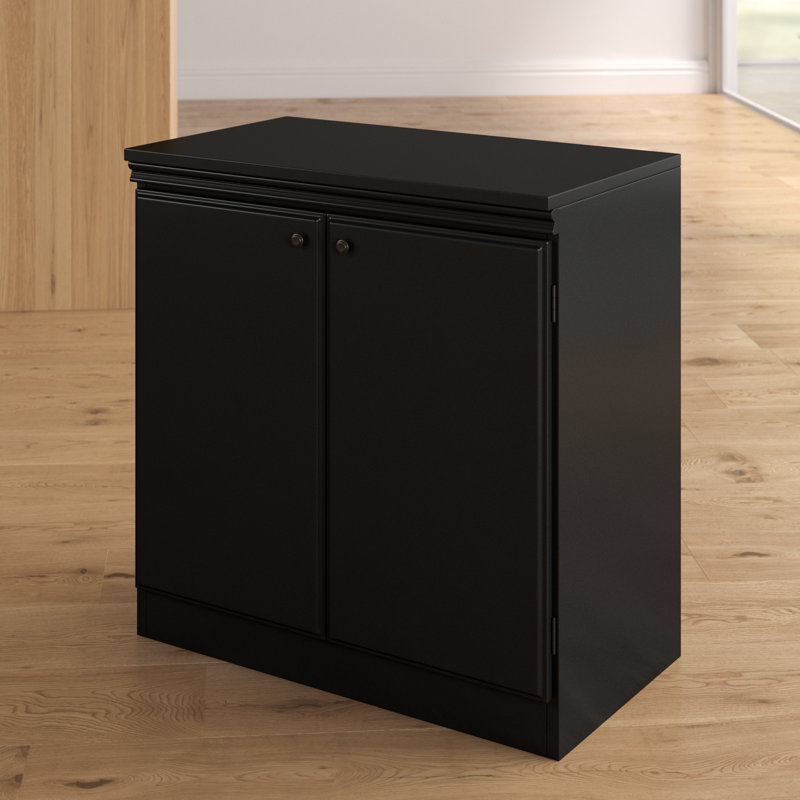 Joshoua Accent Cabinet, Black
