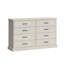 Commode élégante et commode à 8 tiroirs l 54,6 po