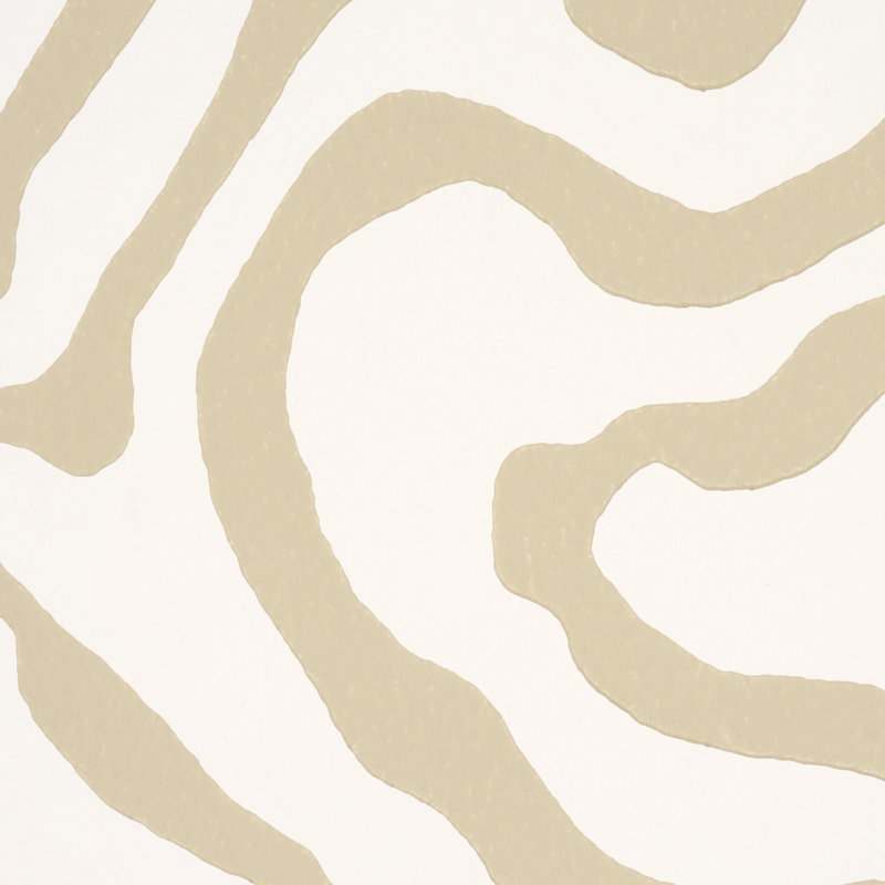 Abstract Non-Woven Wallpaper Roll, Sand