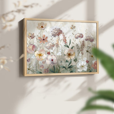 Field of Spring -Framed Print - Restickable