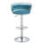 Christal Swivel Upholstered Adjustable Height Counter Stool-93480939-90489176