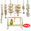 16.5cm Solid Wood Bird Play Centre