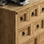 Harold Solid Wood 95cm W 9 - Drawer Chest of Drawers