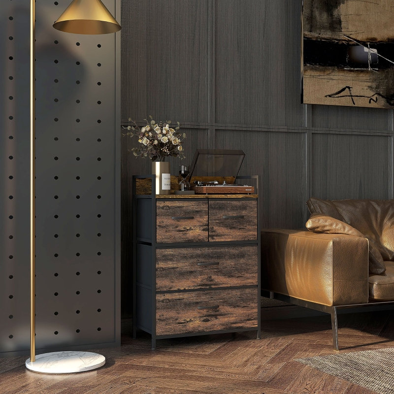60 cm W Chest of 4 Drawers
