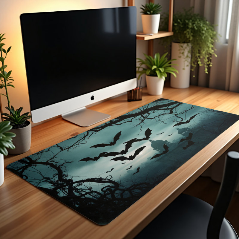 Polyester Desk Pad, 31.5x15.5