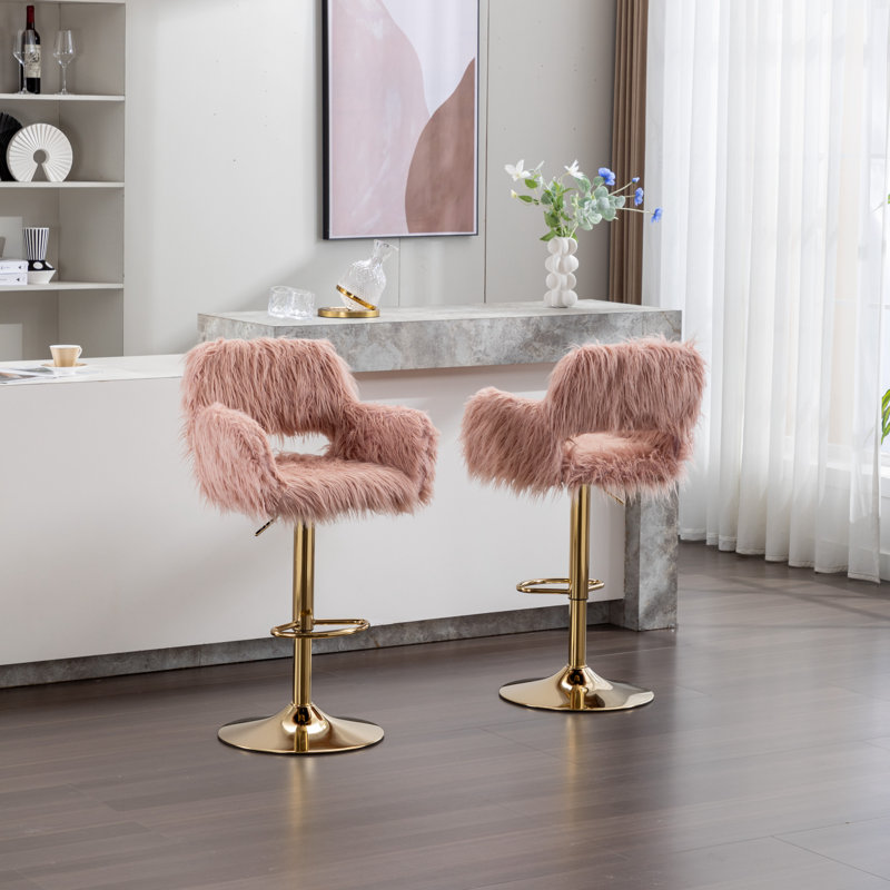 Tabouret Bogardus, Rose