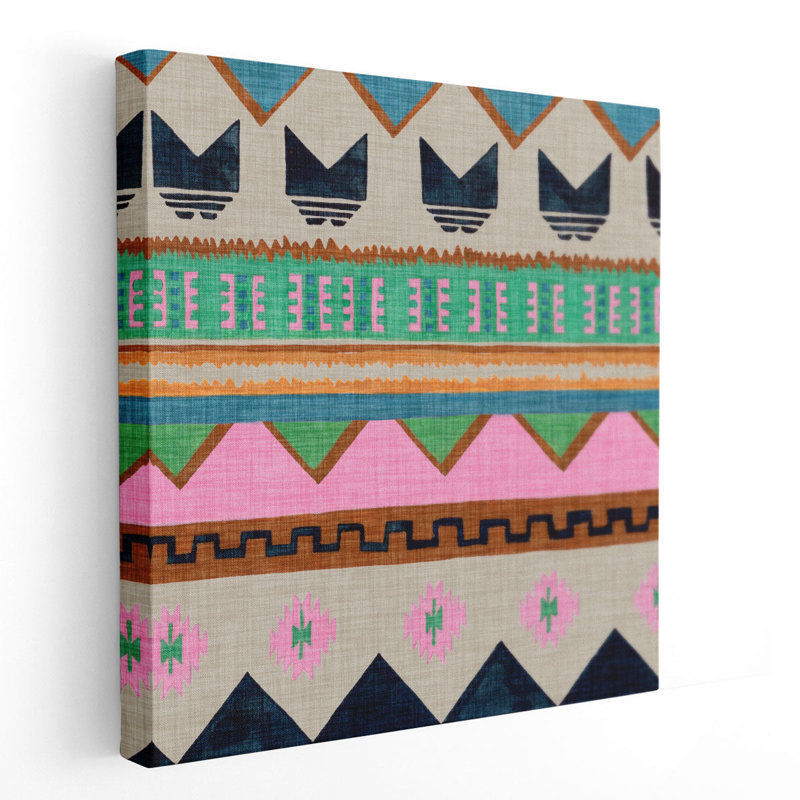 Tessellation Patterns I - Canvas Print Wall Art, 12" H x 12" W