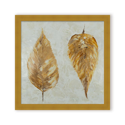 Nature Inspired "Autumn’s Gold" Canvas Wall Art By 