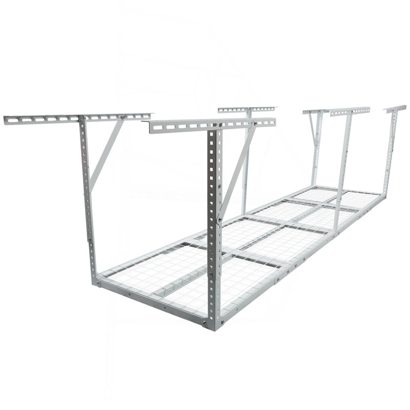 Support de rangement pour garage 2X8ft, Noir