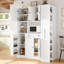 Buffet autoportant traditionnel de 70 po de hauteur avec tablettes et 1 tiroir-117672991