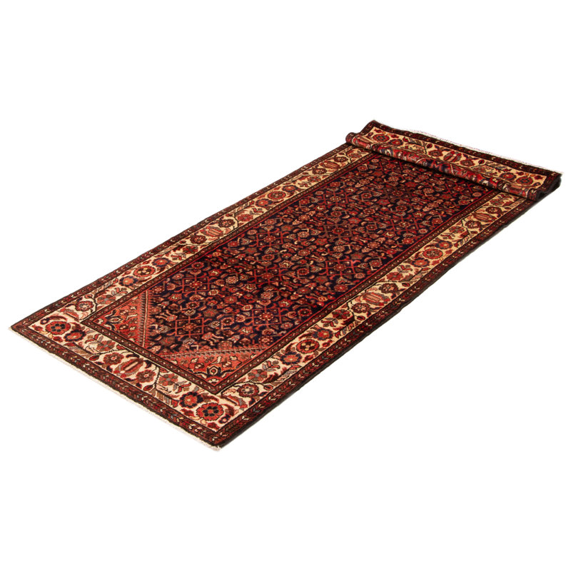 Tapis bleu marine Andelz 3 pi 10 po x 10 pi 4 po