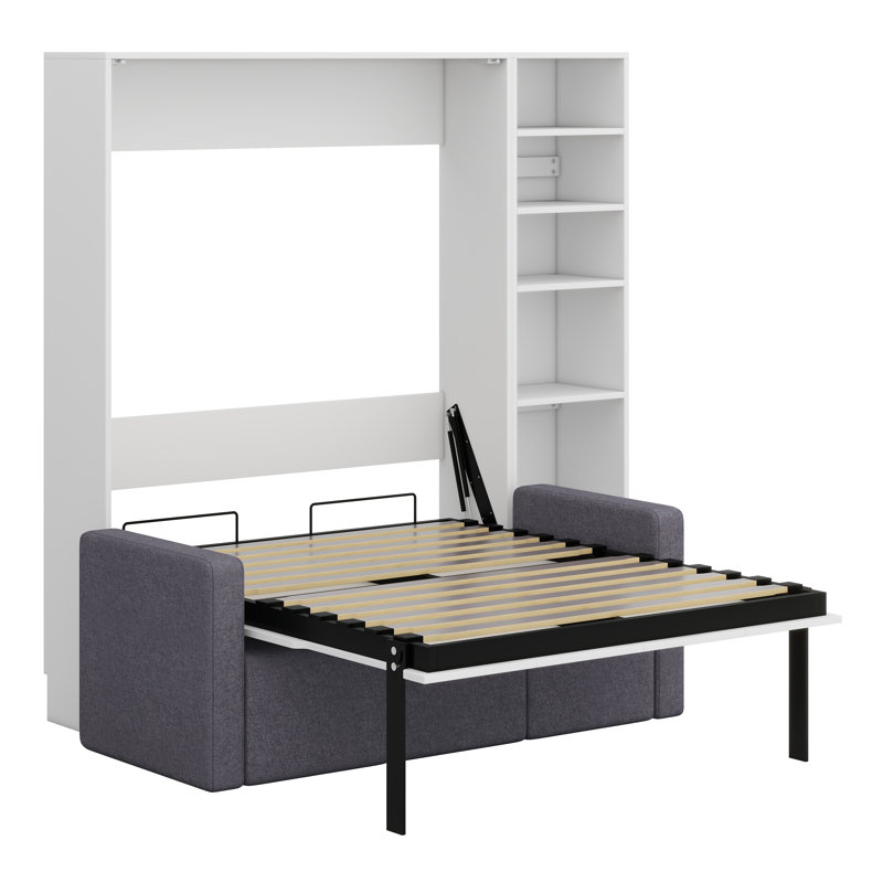 Murphy Bed Wall Bed With Sofa,With Shelves