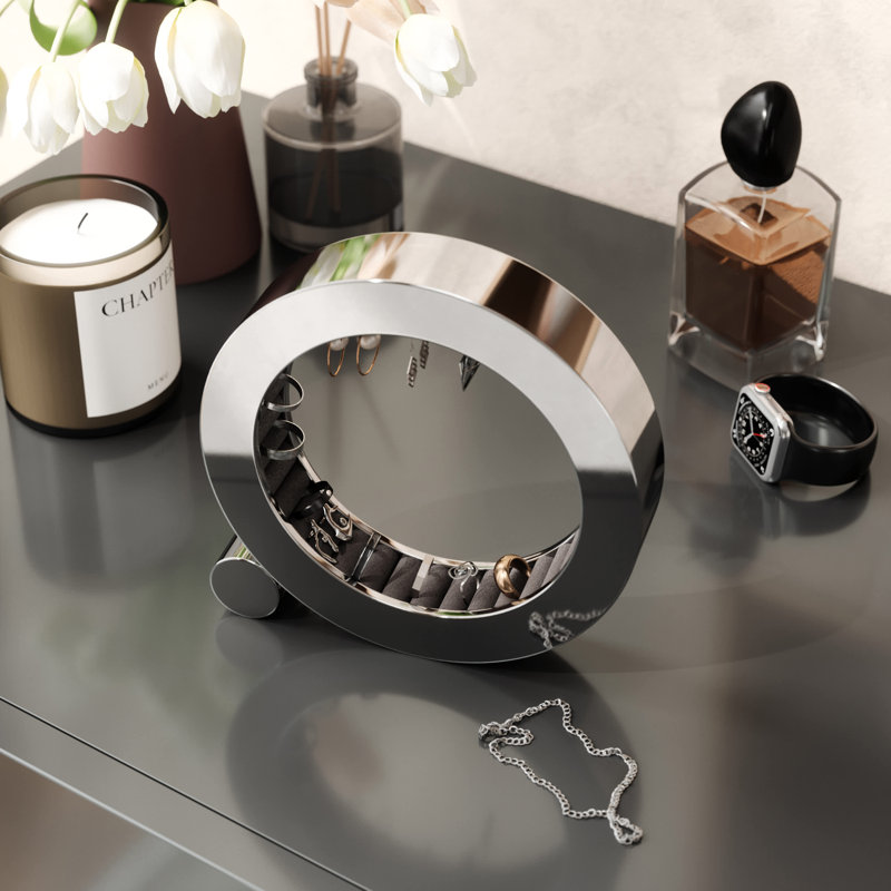 Ferris Aluminum Jewelry Organizer