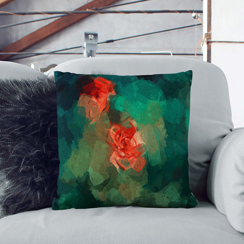 Square Cushion, 40cm H x 40cm W x 15cm D