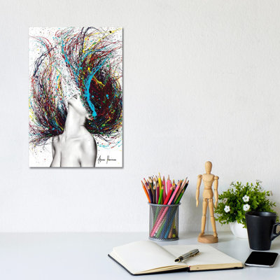 Excite 1 Piece Wall Art on Canvas