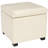 Maiden Faux Leather Ottoman-132965819