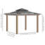 Adabpreet 3.4m x 3.4m Manufactured Wood Gazebo